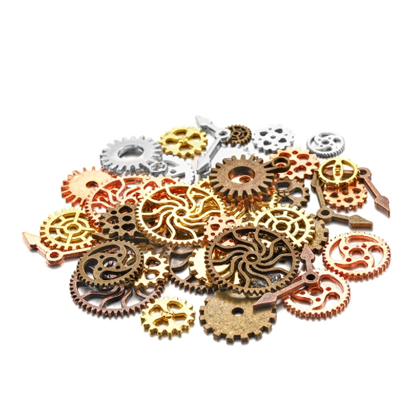 Craft Affaire Metal Gear Charms - Mix - 50g
